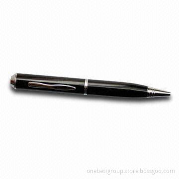Pen-shaped Pin-hole Camera with 1,280 x 720 Pixels Resolution, 200mAh Battery